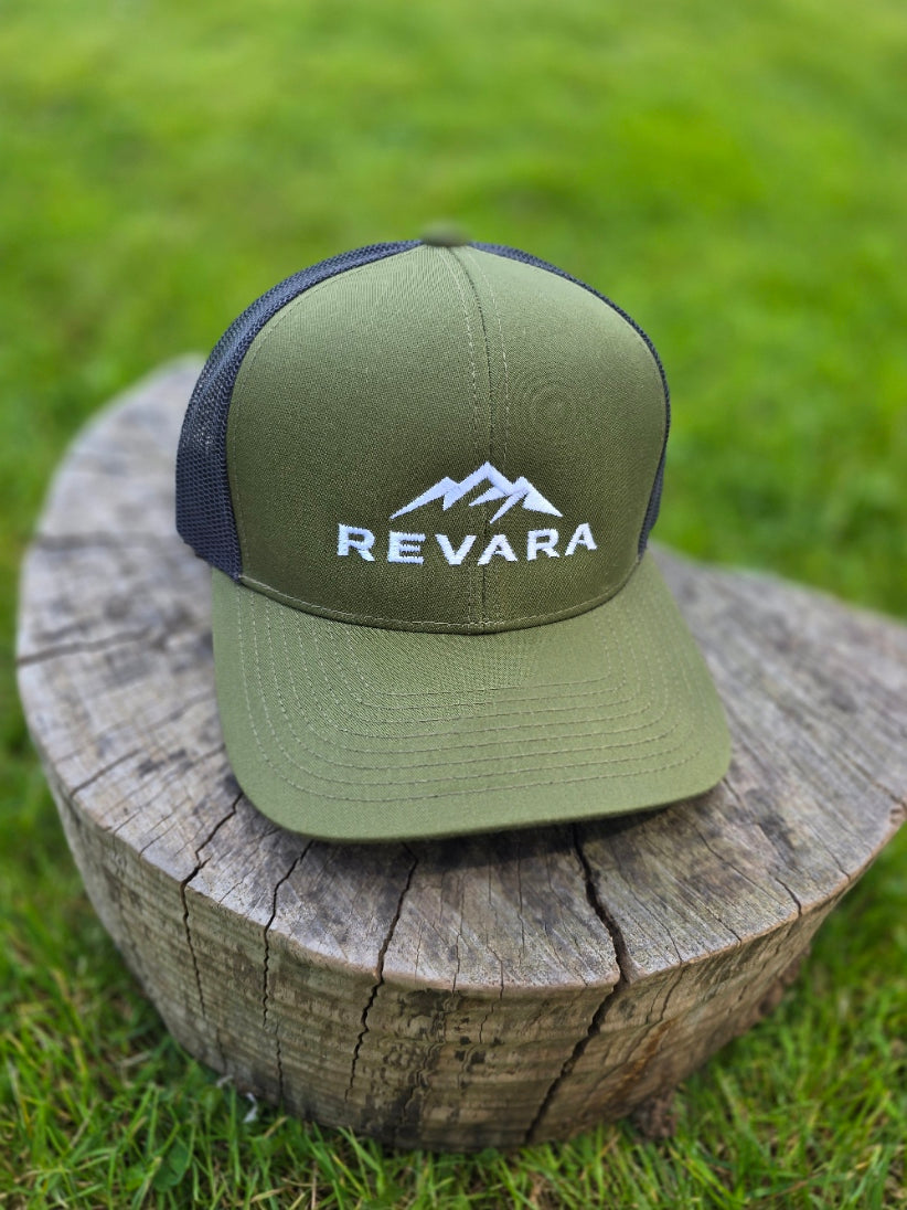 REVARA Ridgeline Trucker - Moss