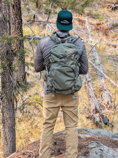 REVARA Ridgeline Flatbill - Forest