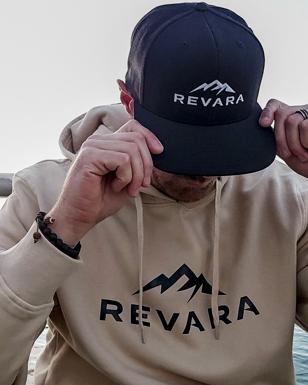 REVARA Ridgeline Flatbill - Black